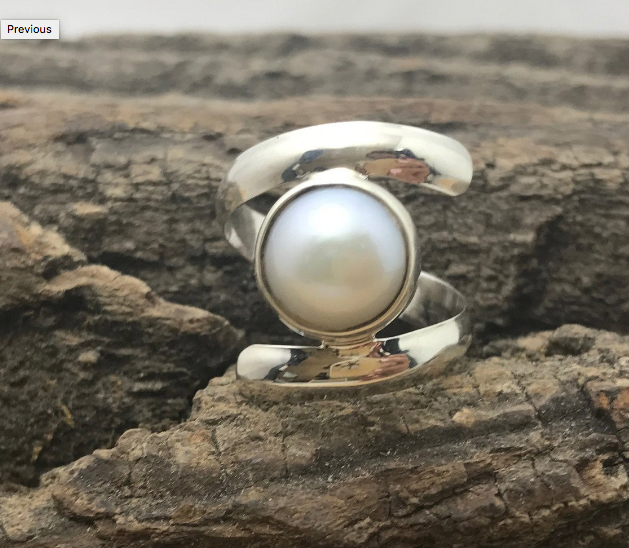 Silver and Pearls