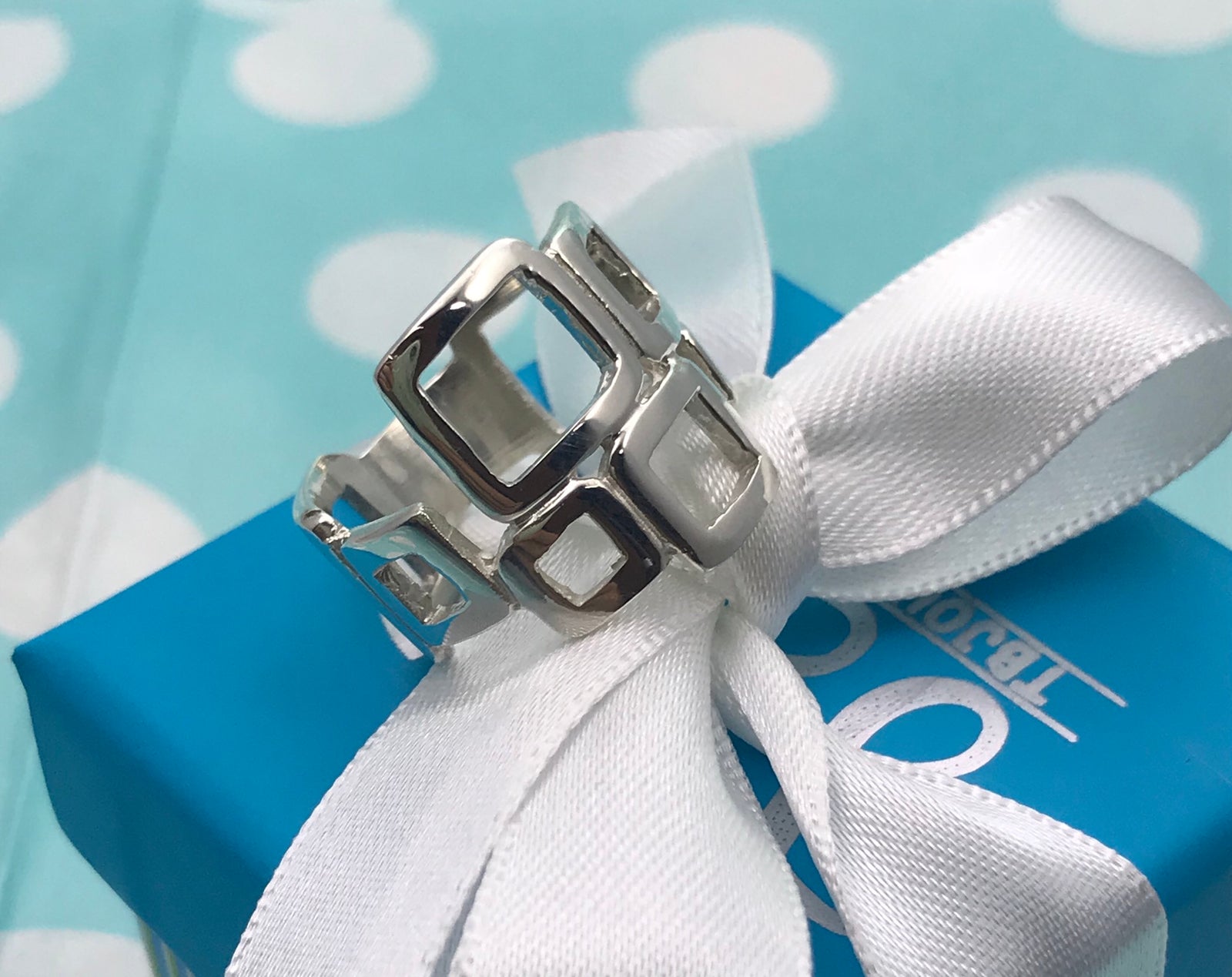 Collage Squared Ring