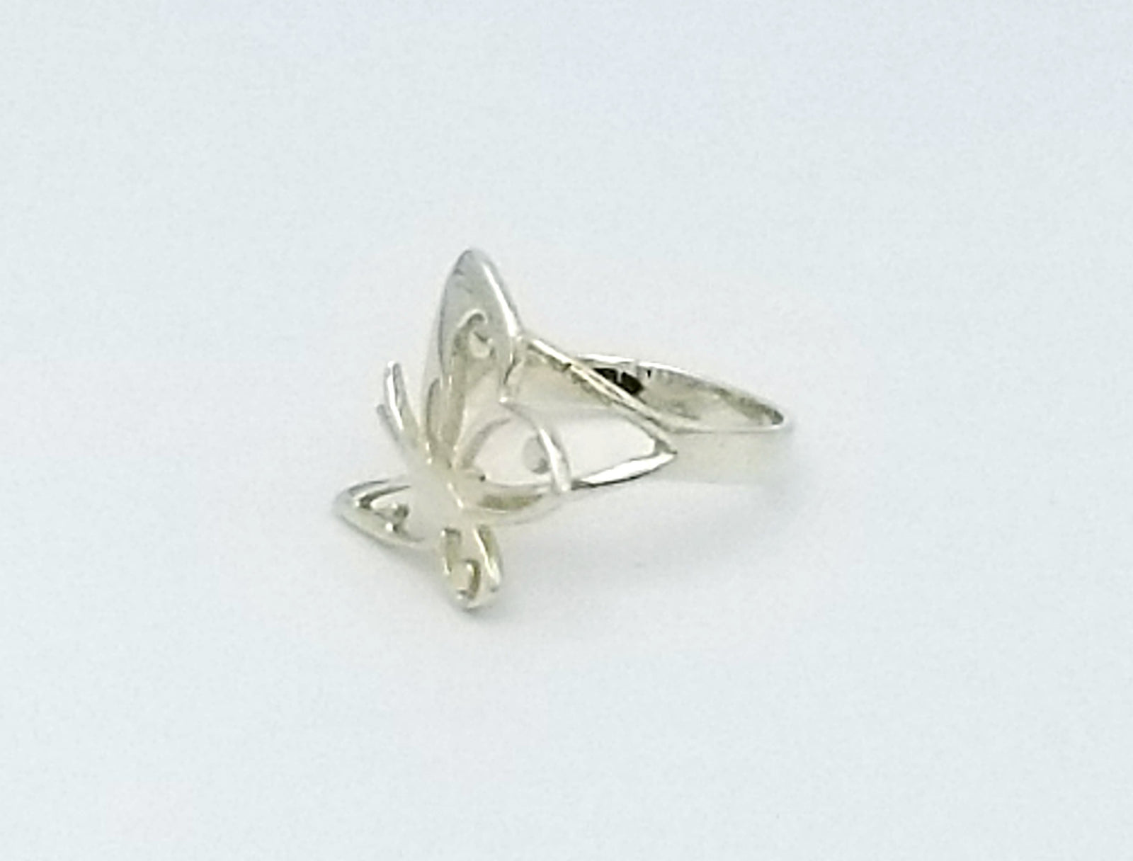 Sterling Silver Butterfly Ring