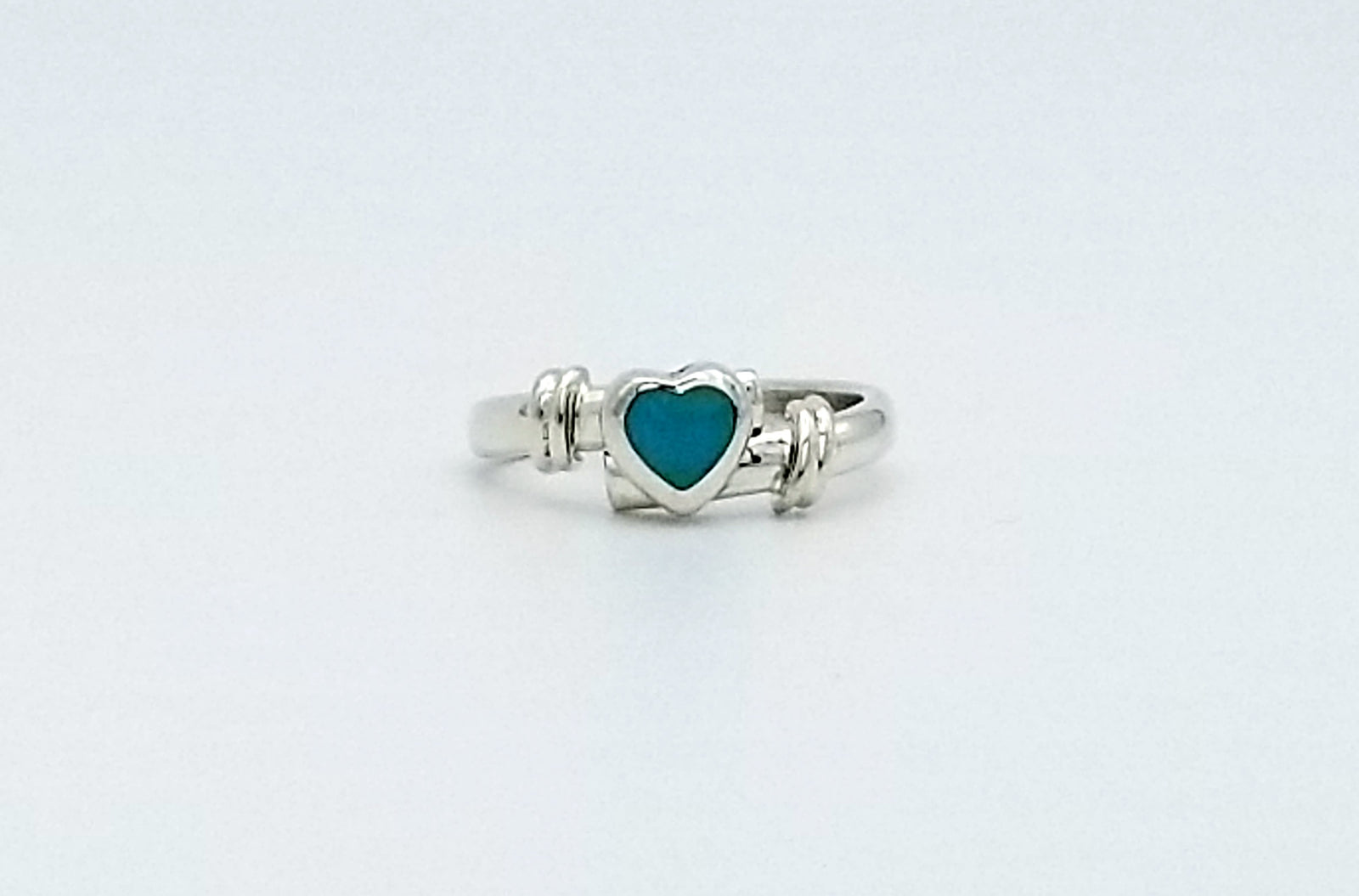 Turquoise Heart Stone Ring