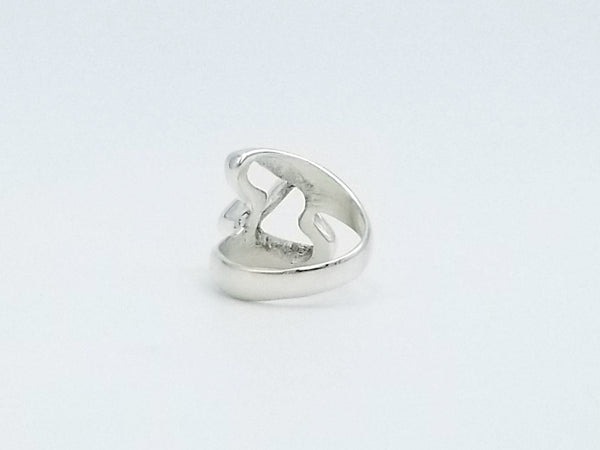 Double Hearts Ring - TBJOUX Sterling Silver