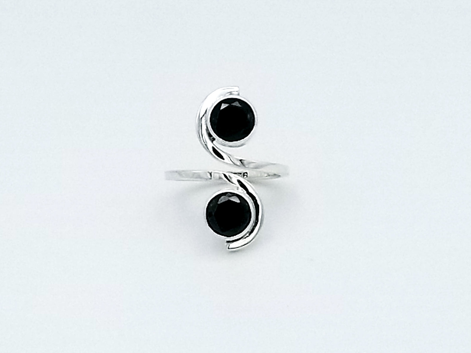 Double Black Zirconia Ring