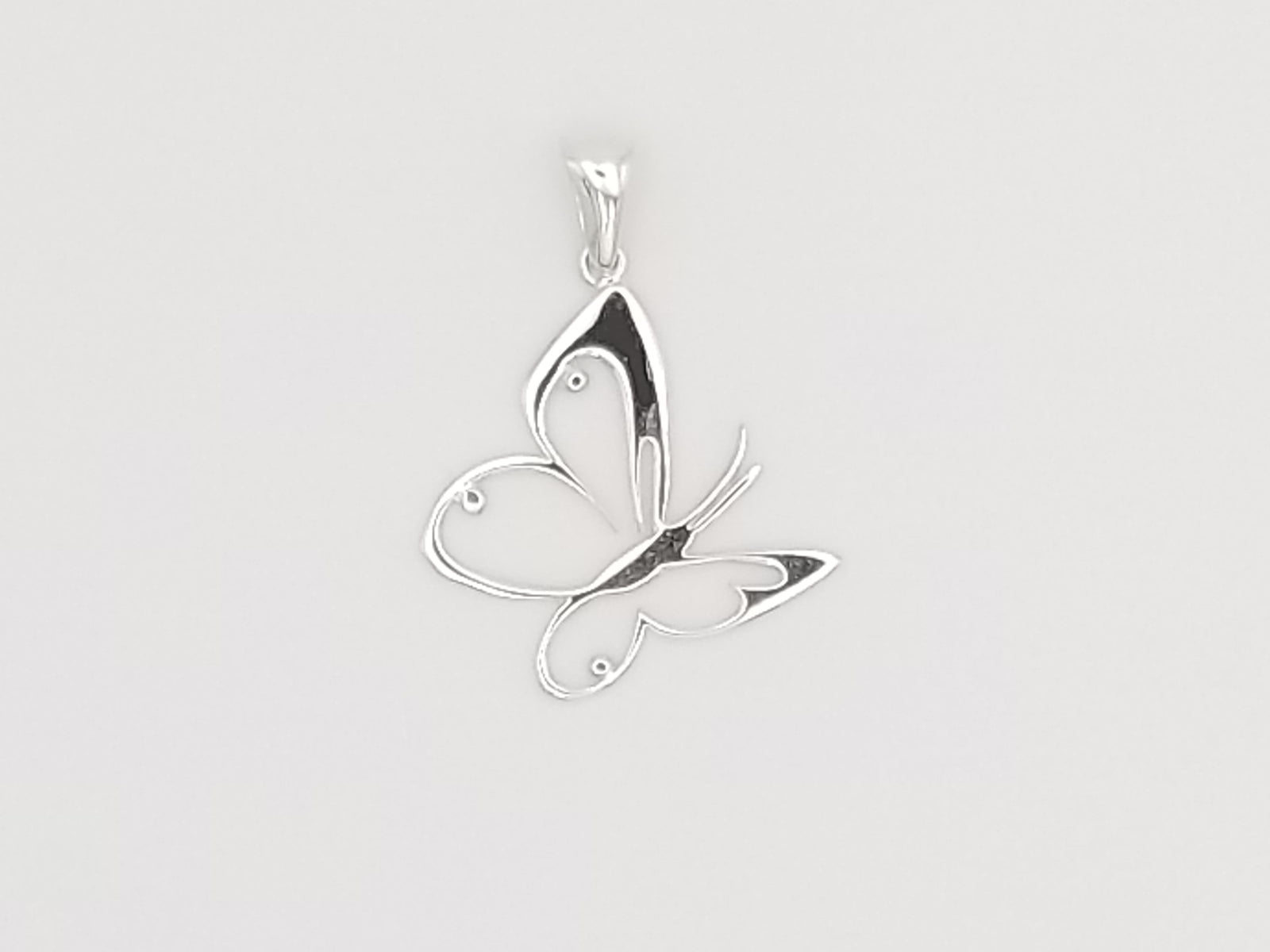 Butterfly Earrings and Pendant Set