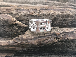 Butterfly and Zirconia Band Ring