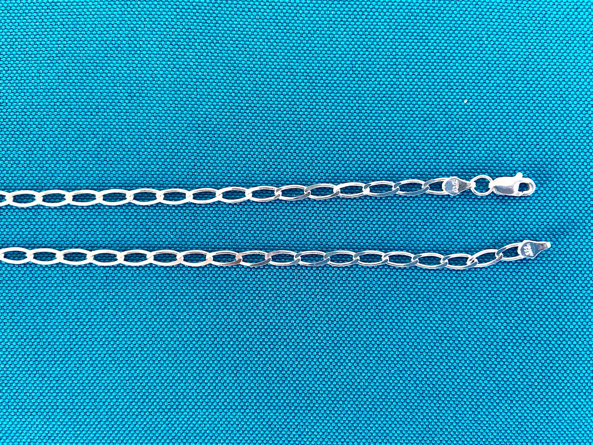 Figaro silver chain
