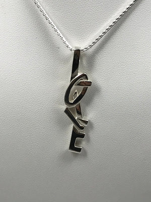 LOVE Silver Necklace