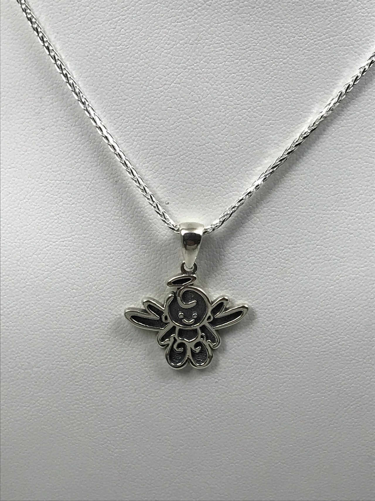 Angel Necklace and Earrings Set