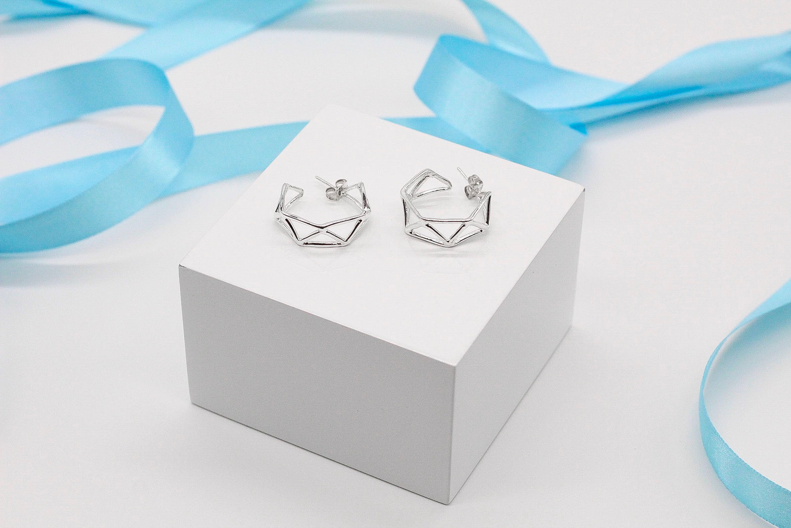 Geometric Stud Earrings