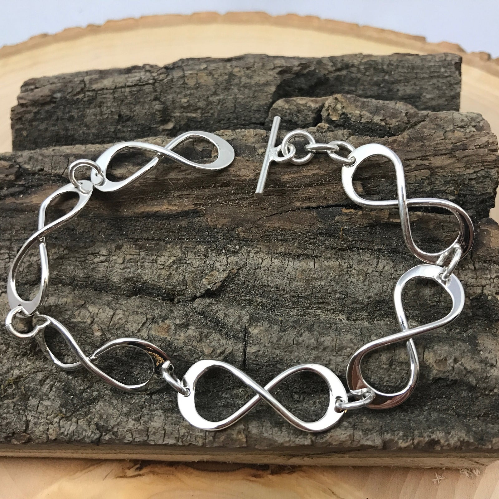 Infinity Silver Bracelet