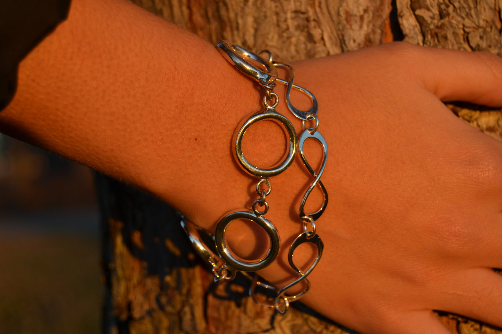 Infinity Silver Bracelet