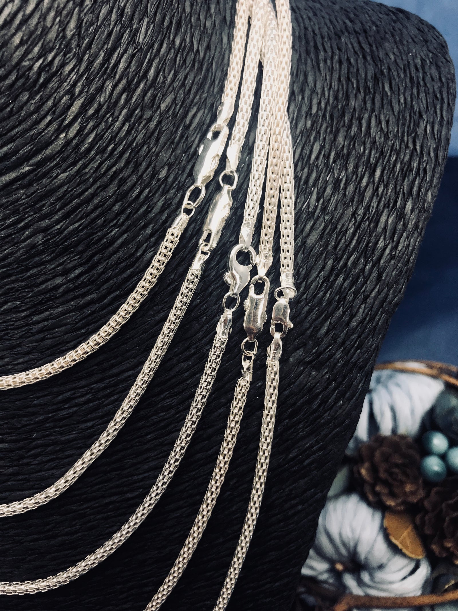 TBJoux Signature Silver Chain