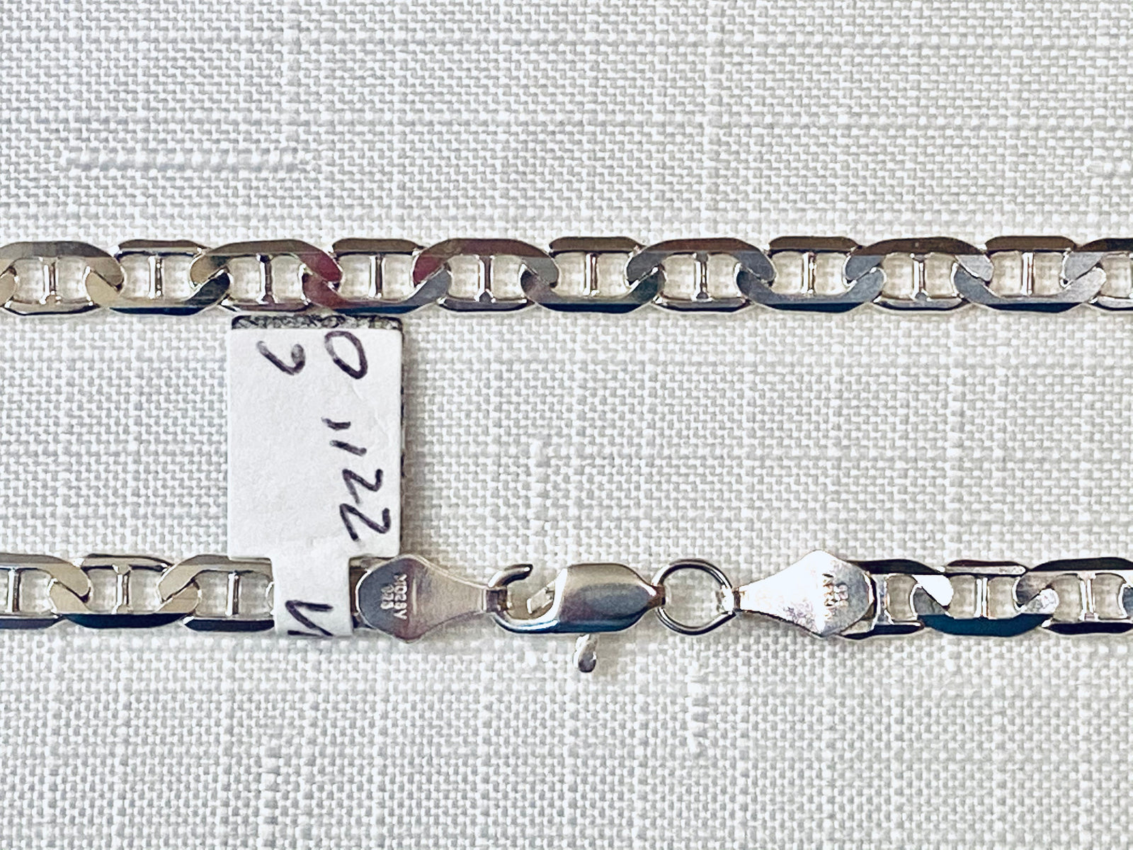 Anchor 120 Silver Chain