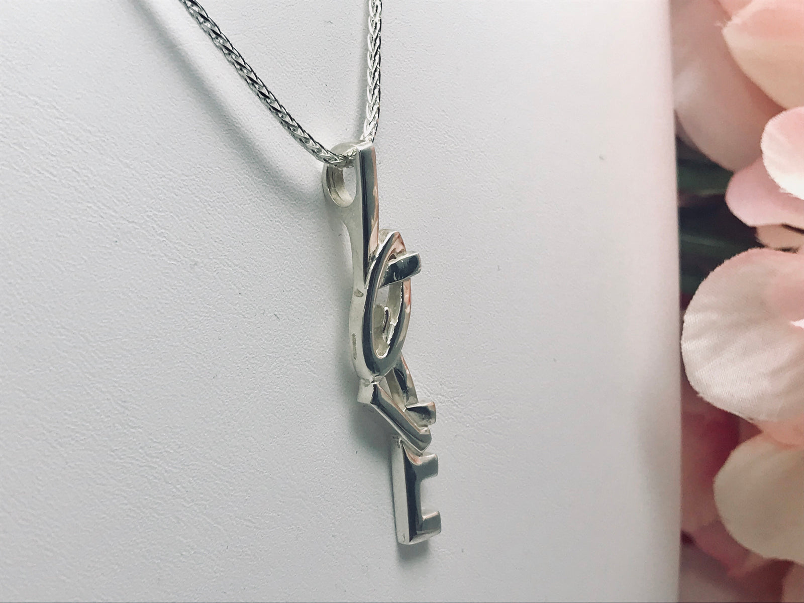 LOVE Silver Necklace