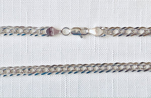 Double Link 100 Silver Chain
