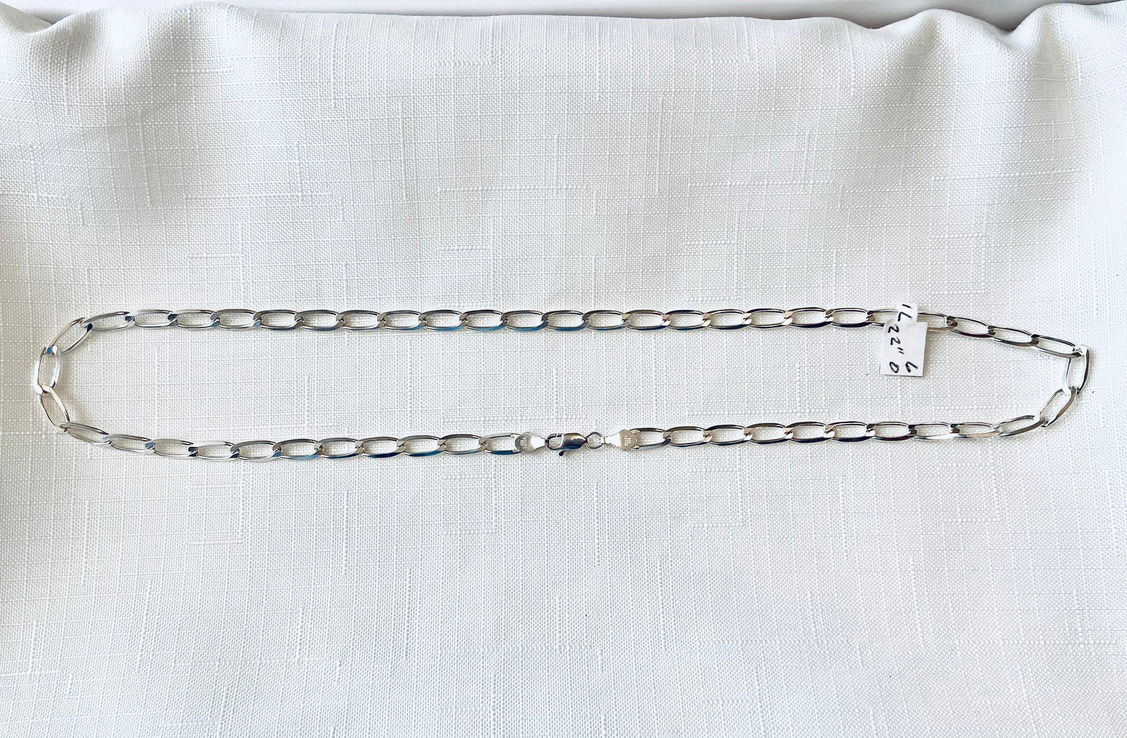 Figaro 150 Silver Chain