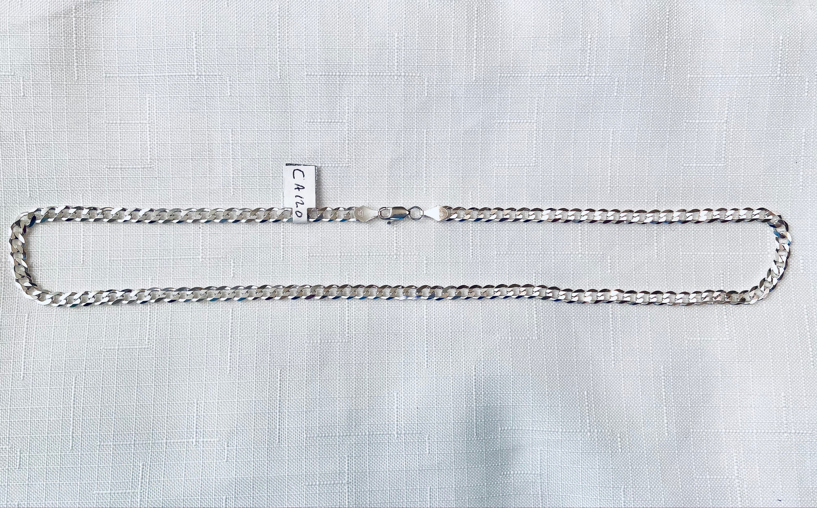 Cuban 120 Silver Chain