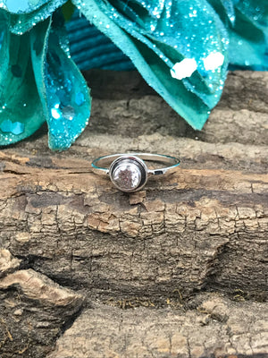 Vintage Stone Silver Ring