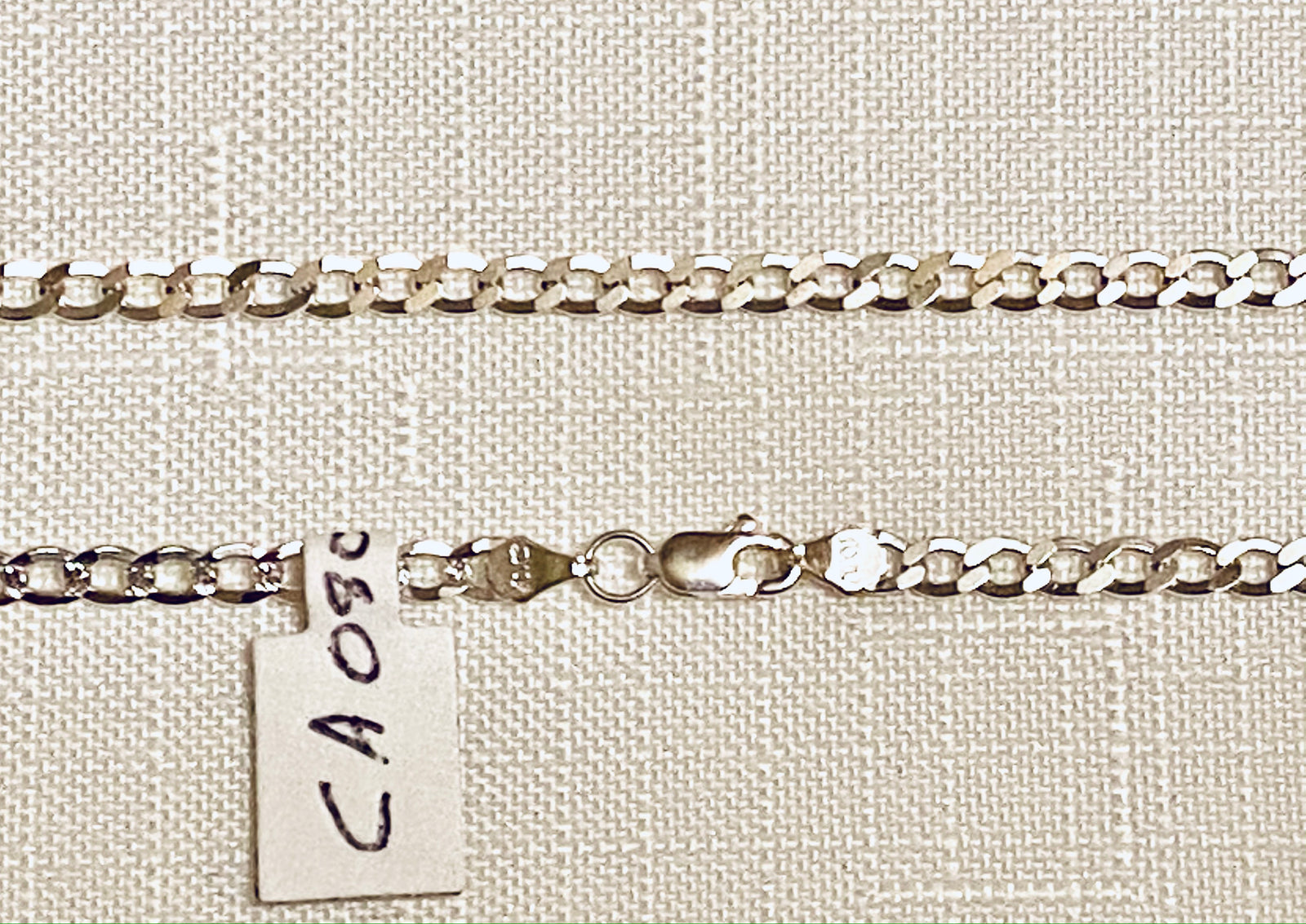 Cuban 80 Silver Chain