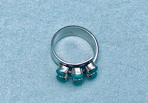 Six Stones Turquoise Ring