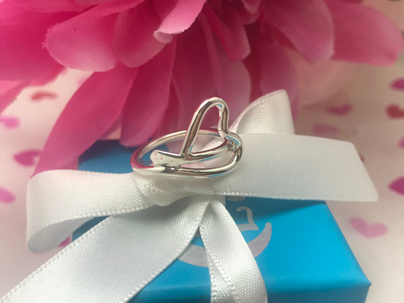 Modern Heart Ring