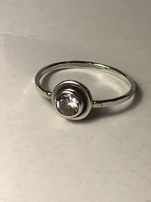 Vintage Stone Silver Ring