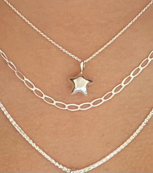 Rounded Star Pendant