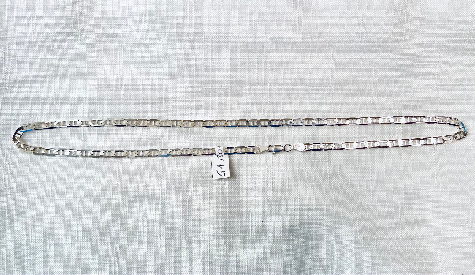 Anchor 120 Silver Chain