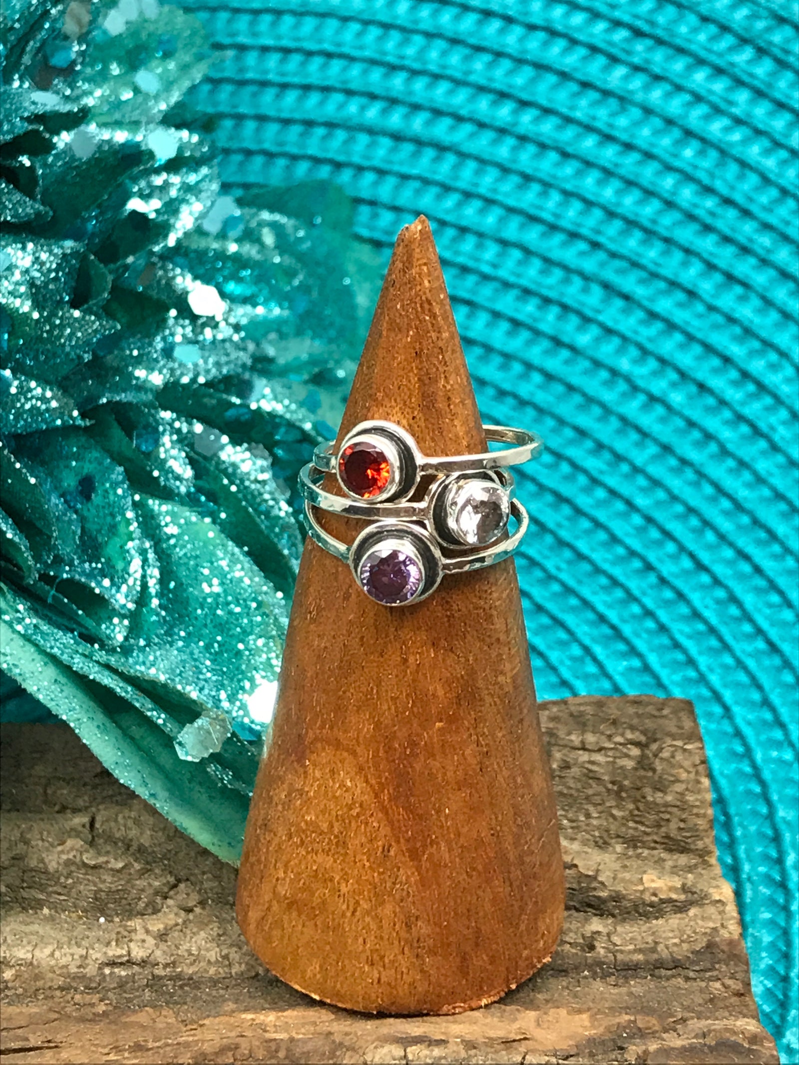 Vintage Stone Silver Ring