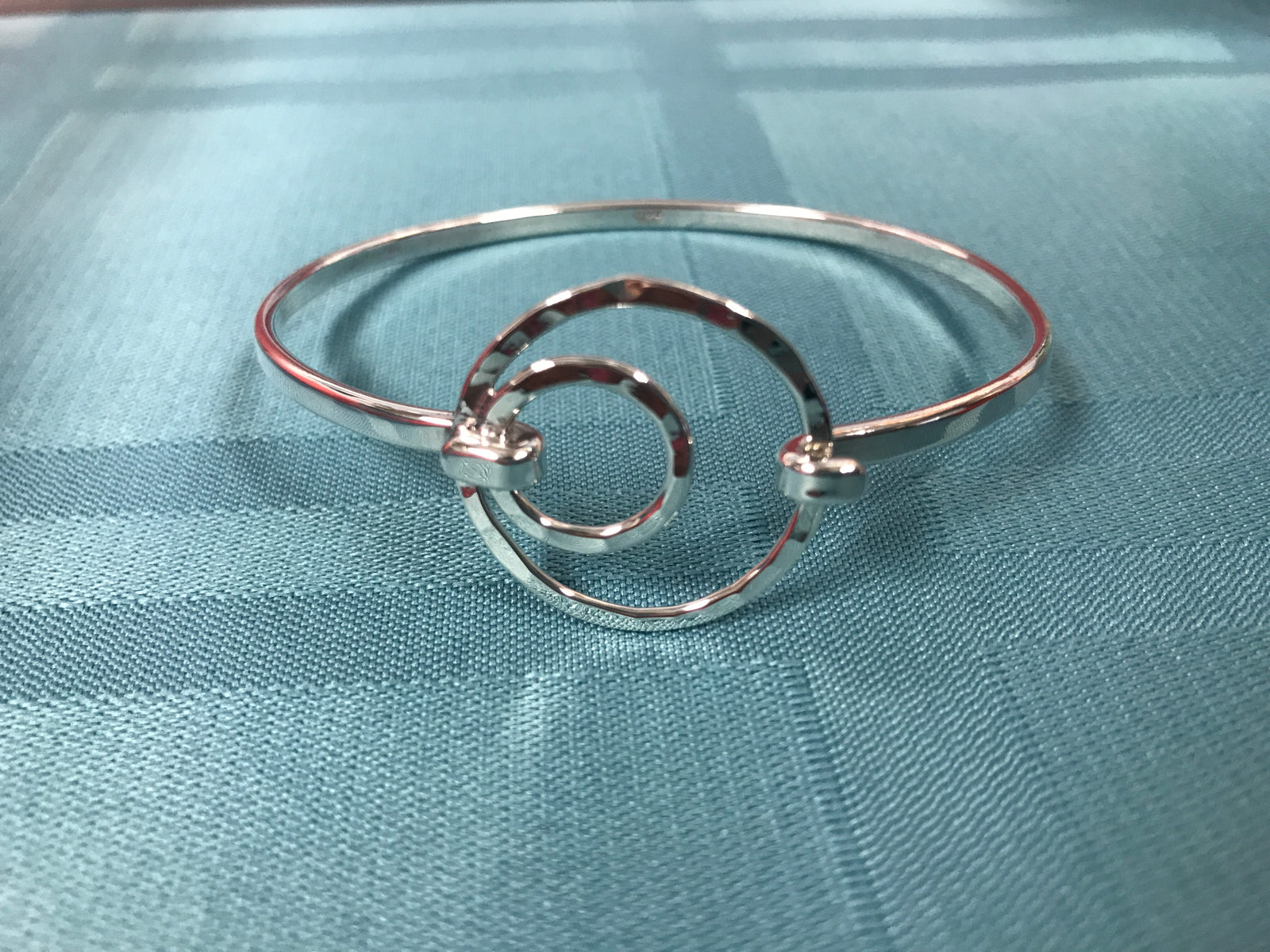Hammered Circle Bangle