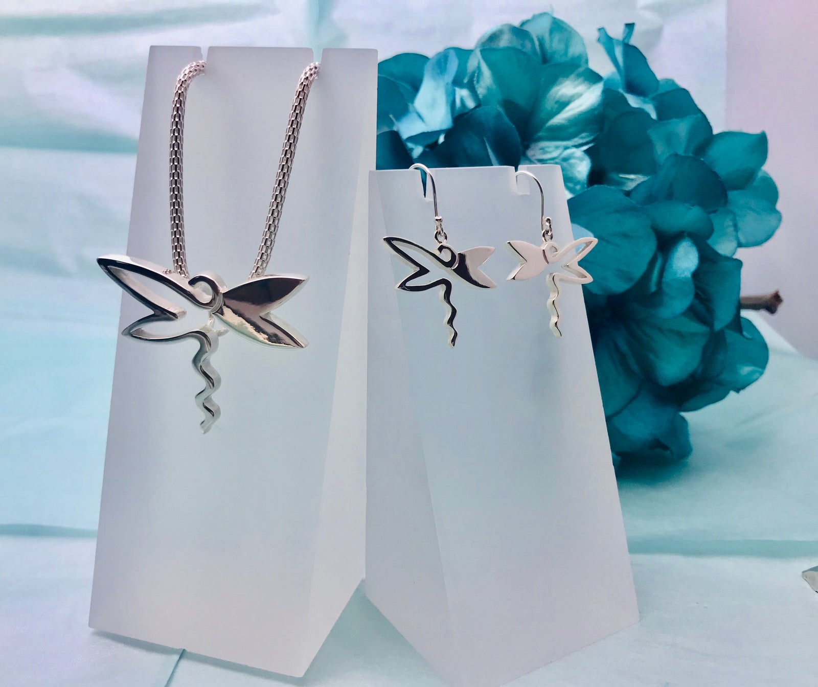Modern Dragonfly necklace