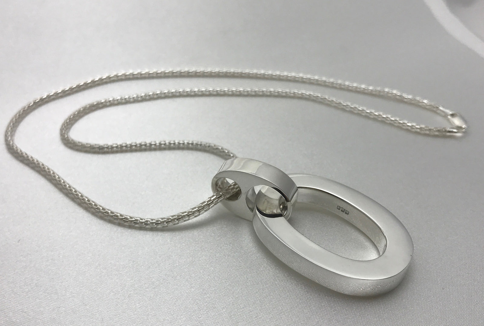 Glacious Silver Pendant